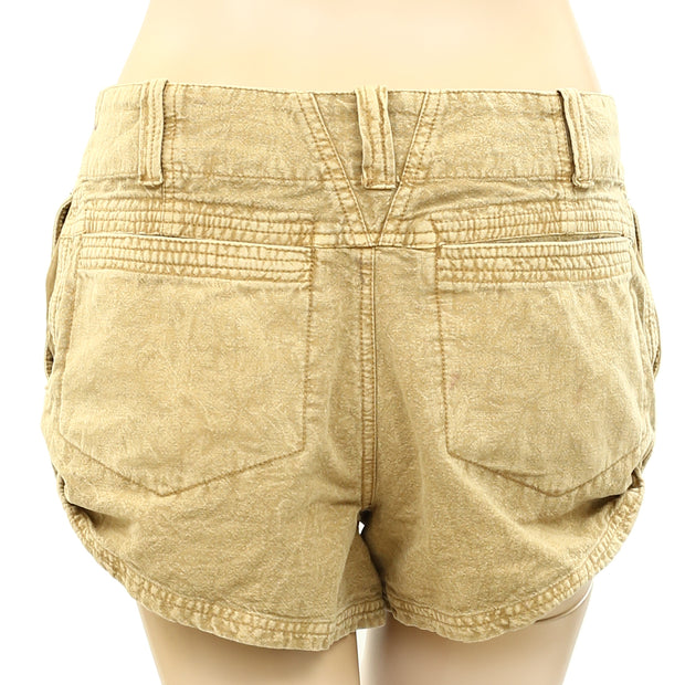 Free People Point Dume Slouchy Chino Shorts