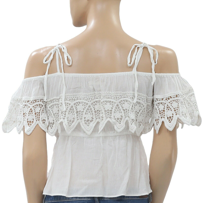 Denim & Supply Ralph Lauren Crochet Lace Top