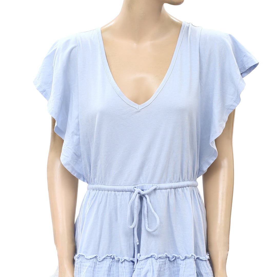 Daily Practice by Anthropologie Tiered Ruffle Mini Dress