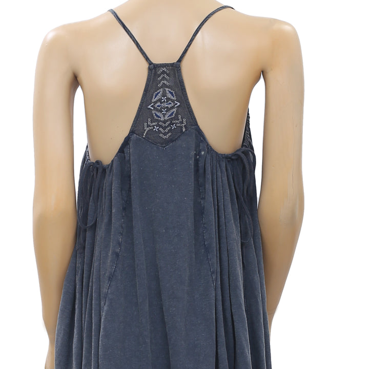 Intimately Free People Embroidered Mini Dress