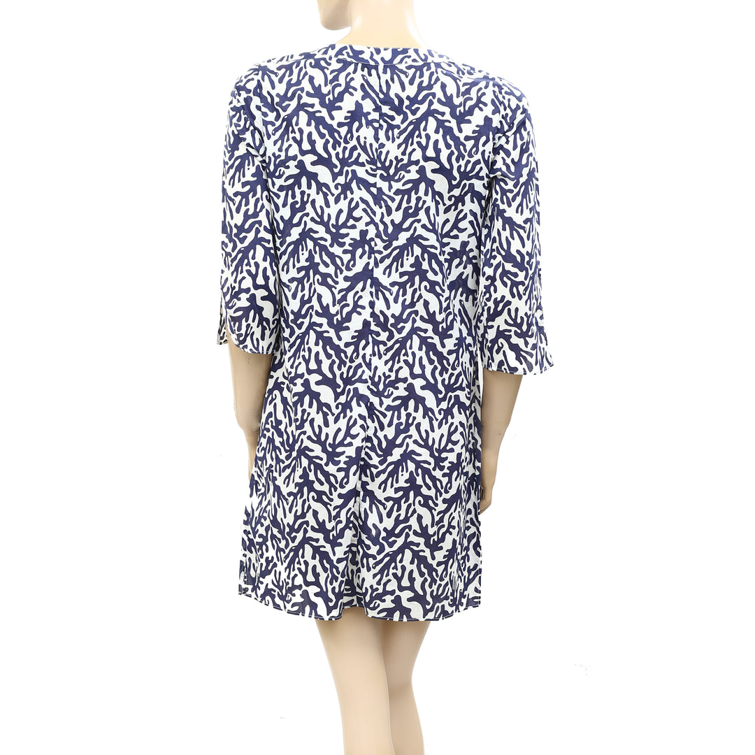 Lilly Pulitzer Coral Beaded Courtney Tunic Dress