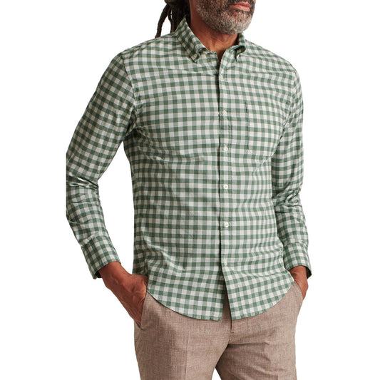 BONOBOS Riviera Stretch Short Standard Fit Plaid Button-Up Men's Shirt