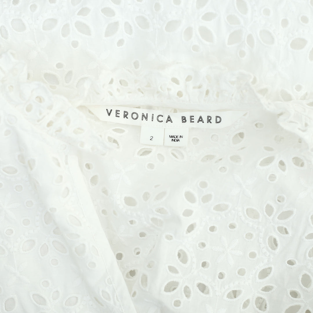 Veronica Beard Satori Eyelet Maxi Dress