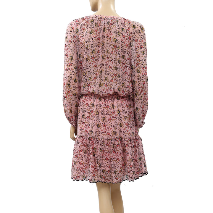 Velvet By Graham Spencer Anthropologie Aubrey Floral Tunic Dress