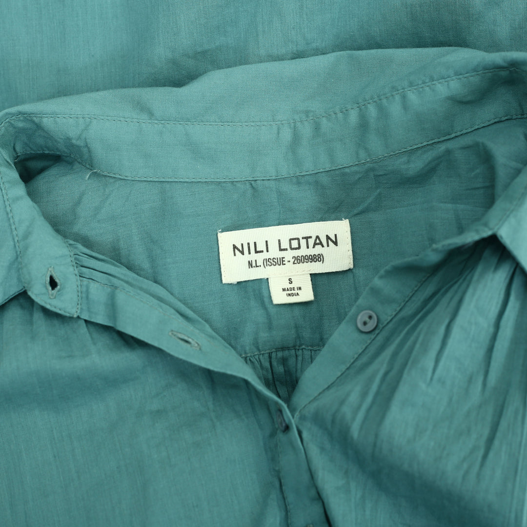 Nili Lotan Normandy Shirt Tunic Top