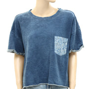 Pilcro and the Letterpress Anthropologie Sutton Cropped Tee Top