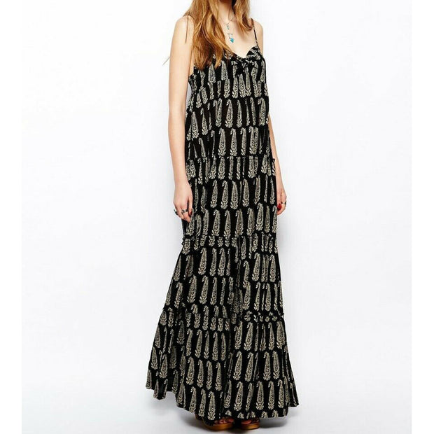Denim & Supply Ralph Lauren Paisley Printed Maxi Dress