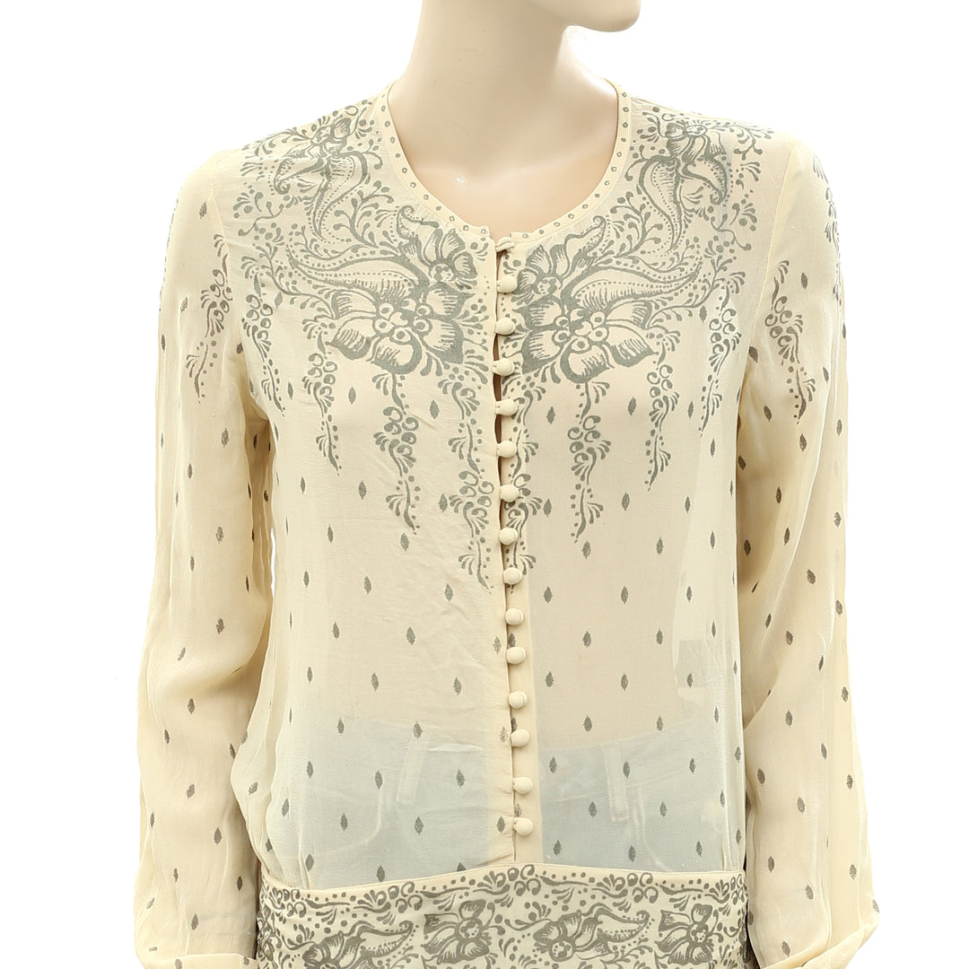 Isabel Marant Etoile Floral Printed Blouse Top