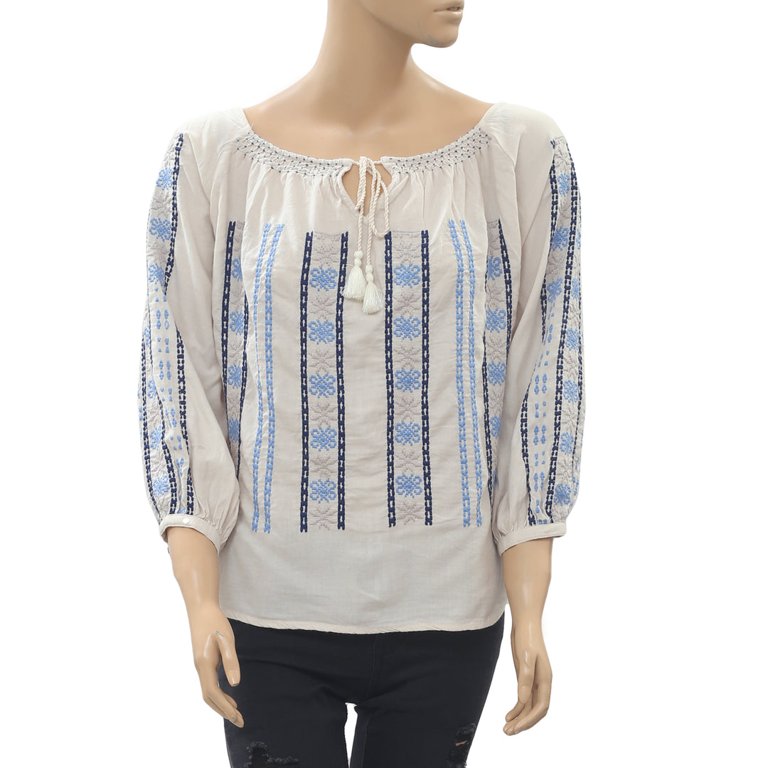 Odd Molly Anthropologie Folktale Blouse Top