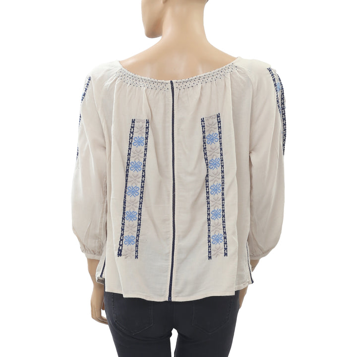 Odd Molly Anthropologie Folktale Blouse Top