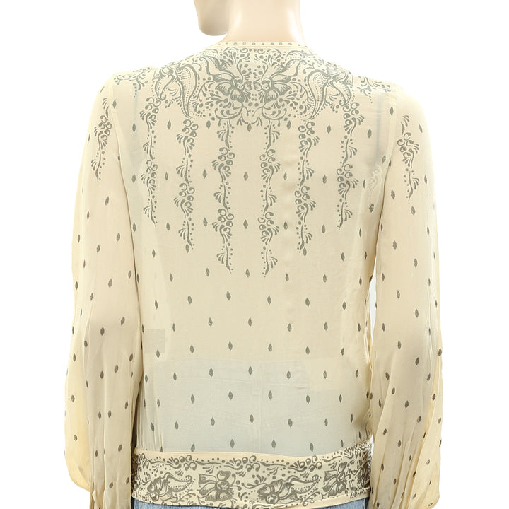 Isabel Marant Etoile Floral Printed Blouse Top