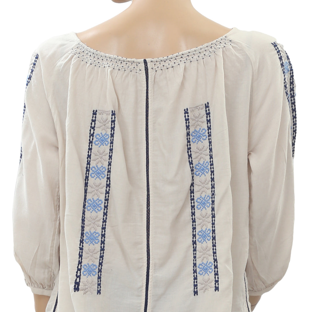 Odd Molly Anthropologie Folktale Blouse Top