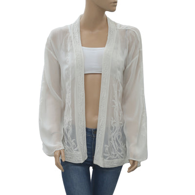 Ipekyol Embroidered Coverup Top S US-6