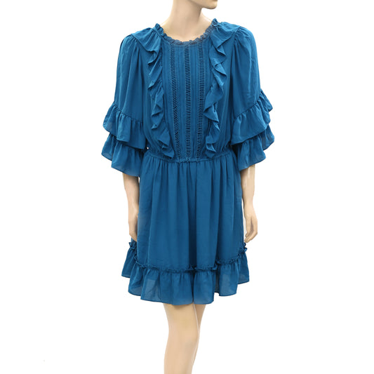 HappyXNature Kate Hudson Lark Ruffle Mini Dress
