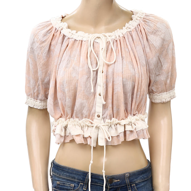 Free People Perfect Day Cropped Top