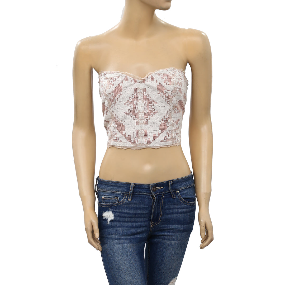 Ecote Urban Outfitters Anajli Bustier Crop Tube Top