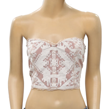 Ecote Urban Outfitters Anajli Bustier Crop Tube Top