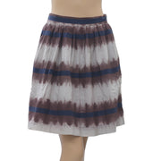 Edme & Esyllte Anthropologie Inkwell Tie & Dye Printed Mini Skirt