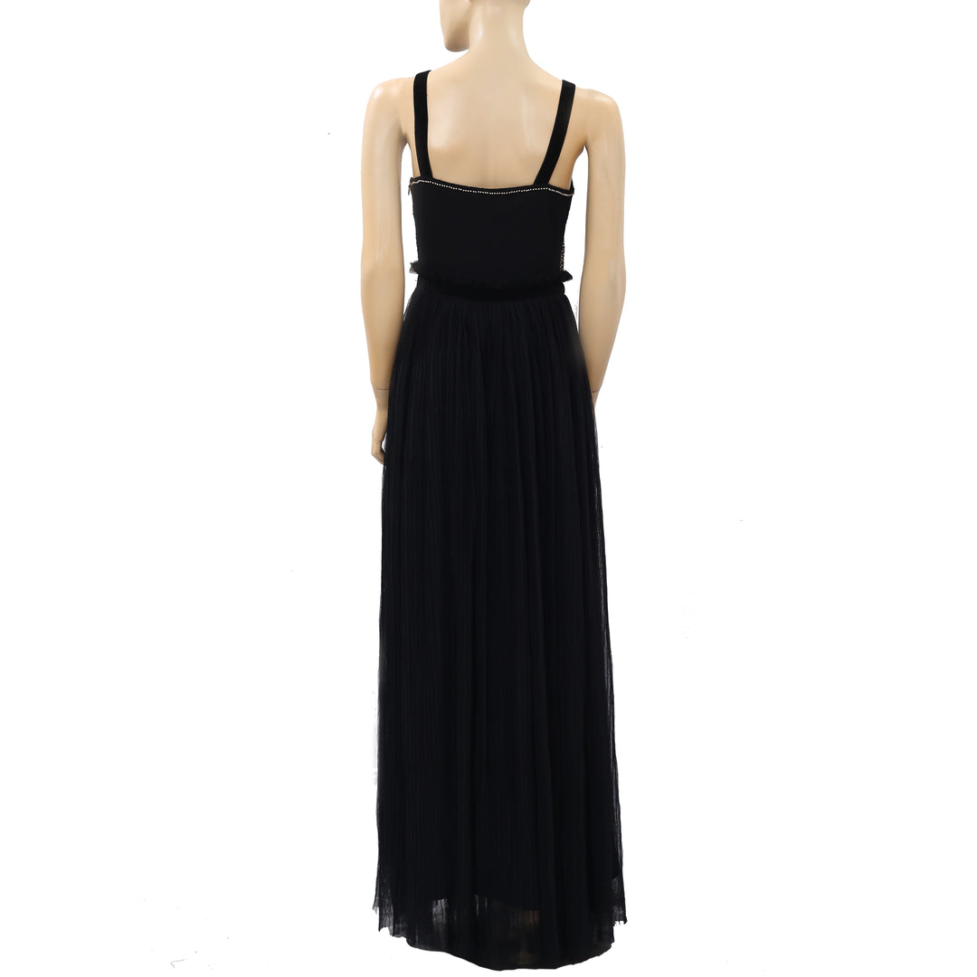 free people sequin maxi dress Neil Confetti Sequin Maxi