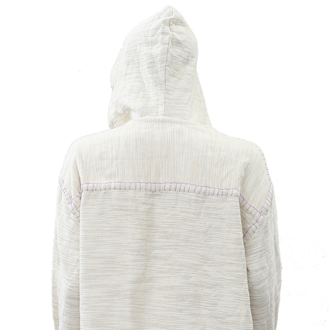 Urban Outfitters Tyler Lace-Up Pullover Hoodie Top