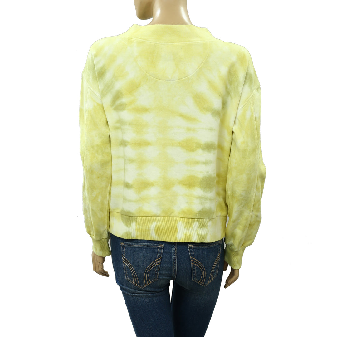 Pilcro Anthropologie Elayna Sweatshirt Top