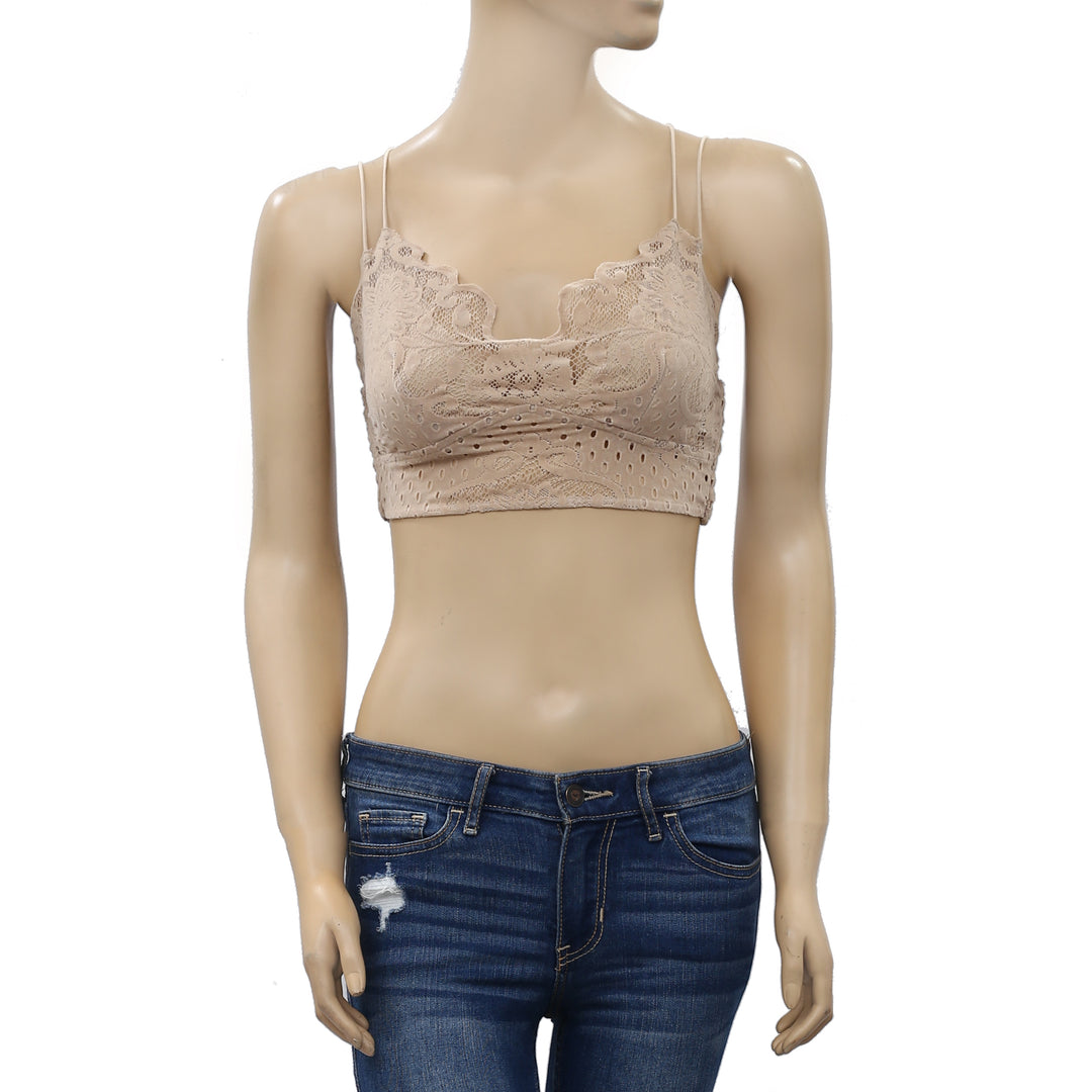 Free People FP One Madonna Nude Bralette Top