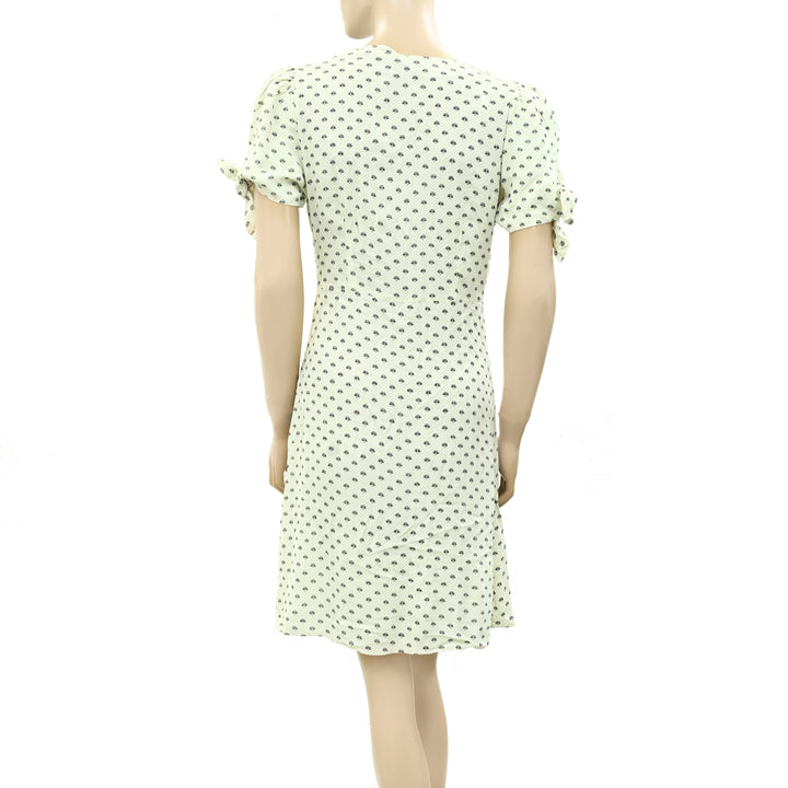 Sea New York Printed Ivory Mini Dress