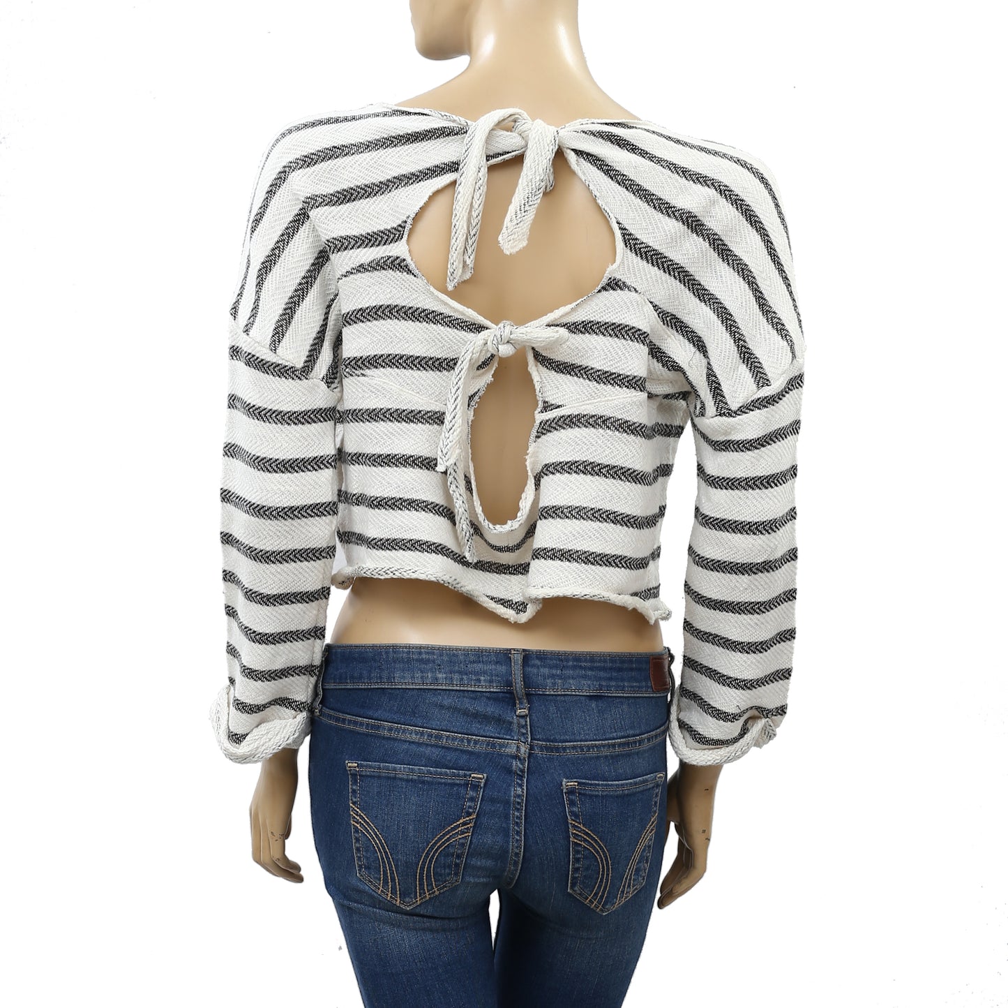 Lucky Brand Womens Striped Crop Top – White Chocolate Couture