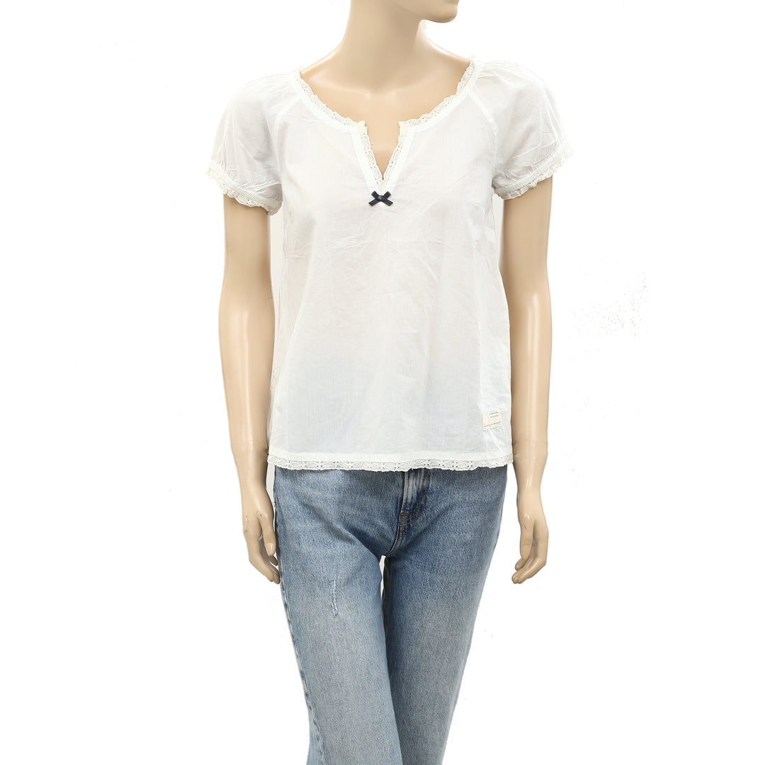 Odd Molly Anthropologie No limit Blouse Top