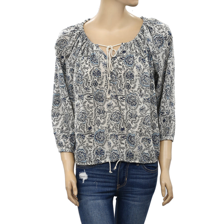 Denim & Supply Ralph Lauren Floral Printed Blouse Top