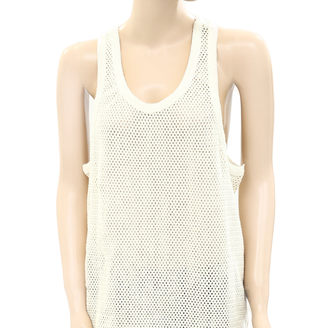 BDG Urban Outfitters Layne Semi-Sheer Knit Tank Tunic Top