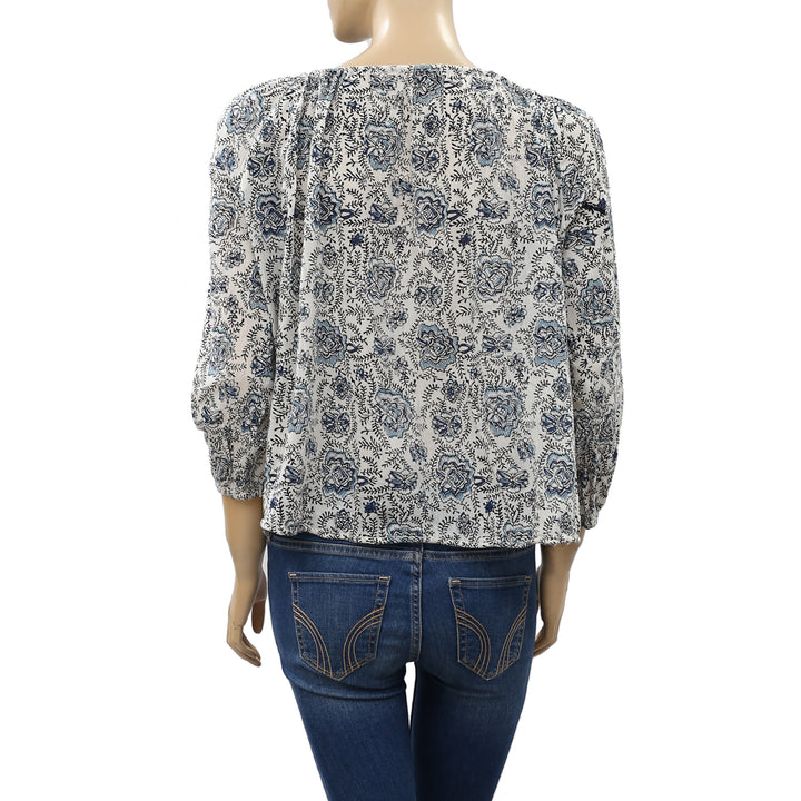 Denim & Supply Ralph Lauren Floral Printed Blouse Top