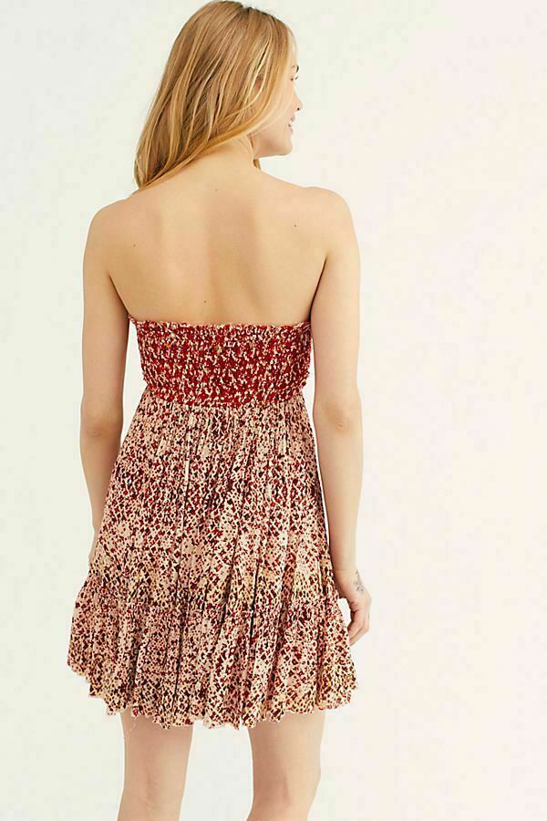 Free People FP One Bali Nights Printed Mini Dress