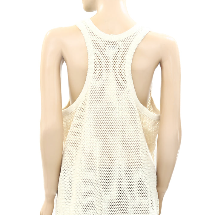 BDG Urban Outfitters Layne Semi-Sheer Knit Tank Tunic Top