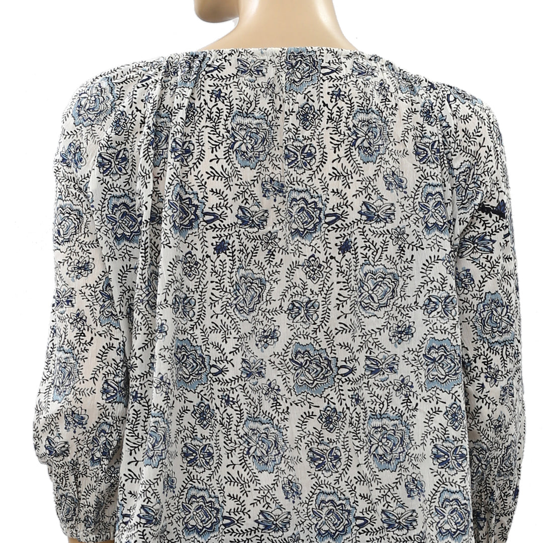 Denim & Supply Ralph Lauren Floral Printed Blouse Top