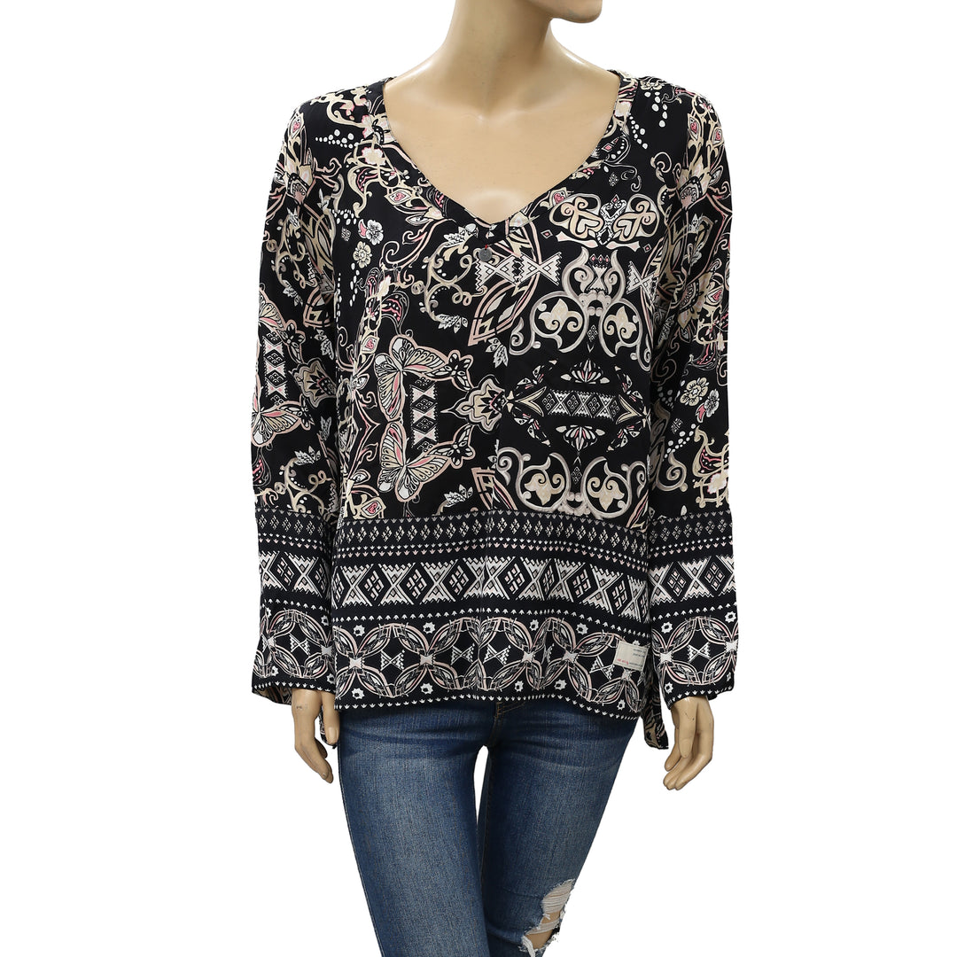 Odd Molly Anthropologie Odyssey Tunic Top