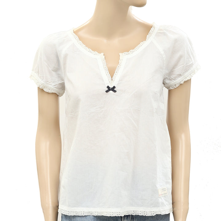 Odd Molly Anthropologie No limit Blouse Top