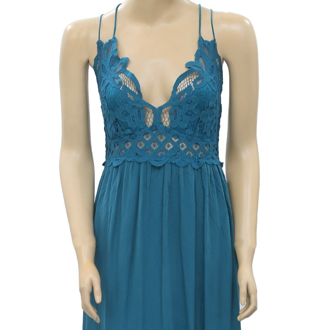 free people adella dress blue Free People Adella Slip Dress: This Summer's Most Gorgeous Maxi