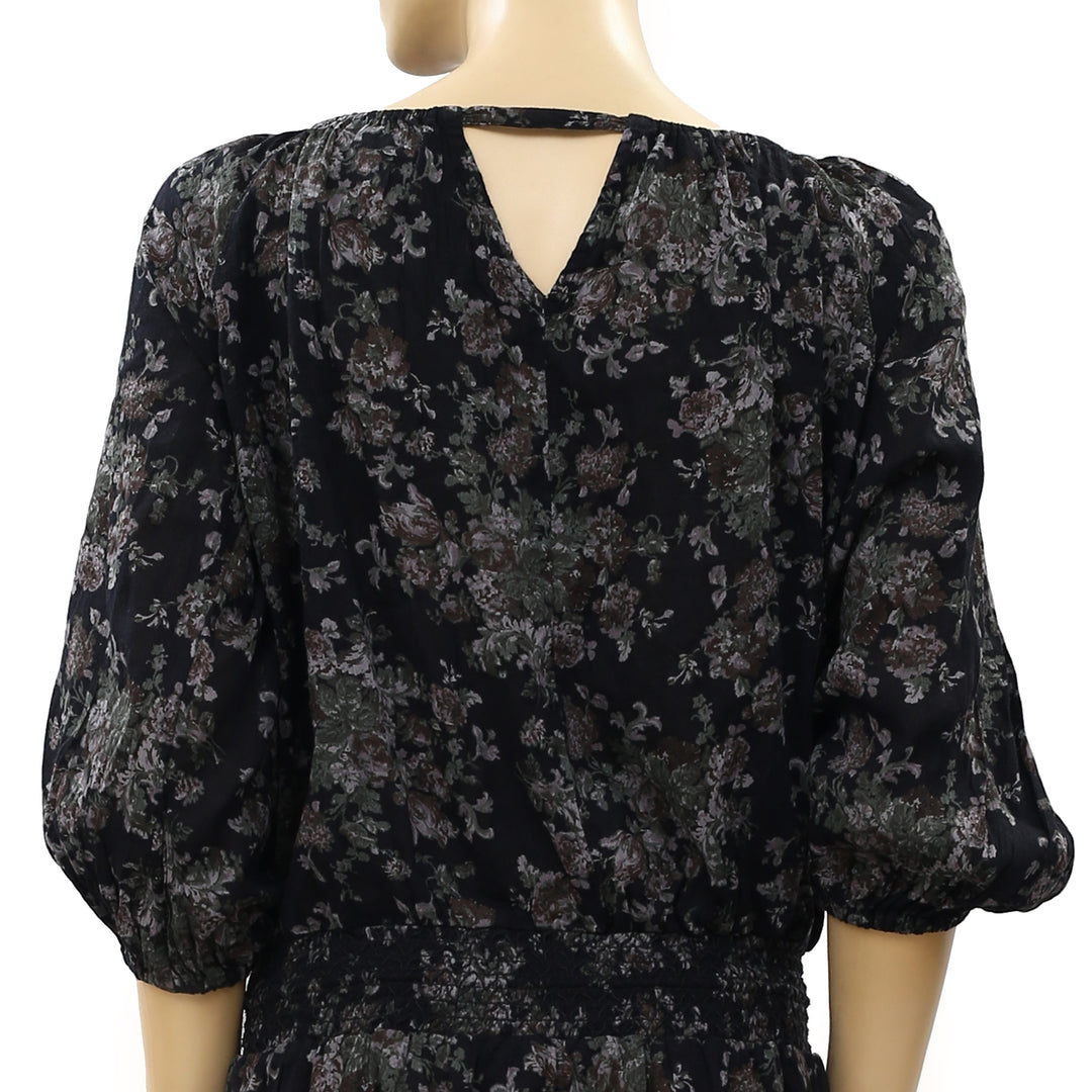 Denim & Supply Ralph Lauren Floral Printed Mini Dress White Chocolate Couture Denim & Supply Ralph Lauren Floral Printed Mini Dress White Chocolate Couture