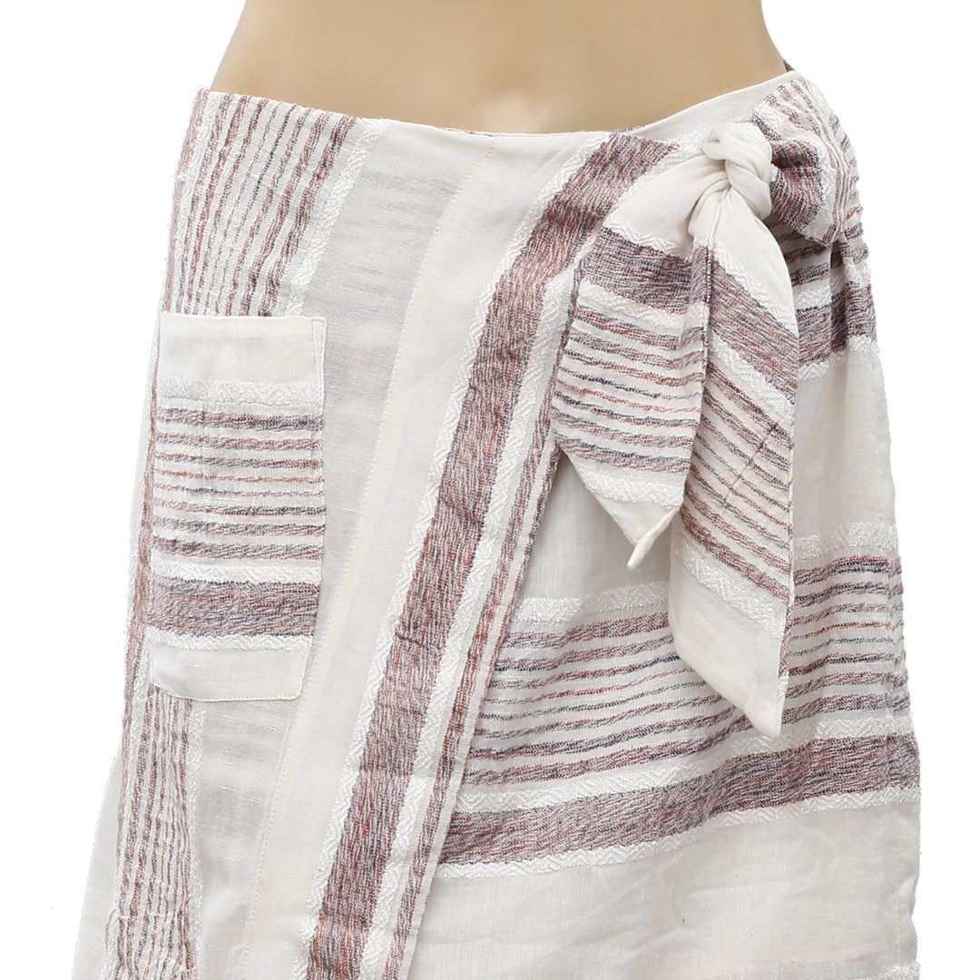 Holding Horses Anthropologie Avery Wrap Mini Skirt