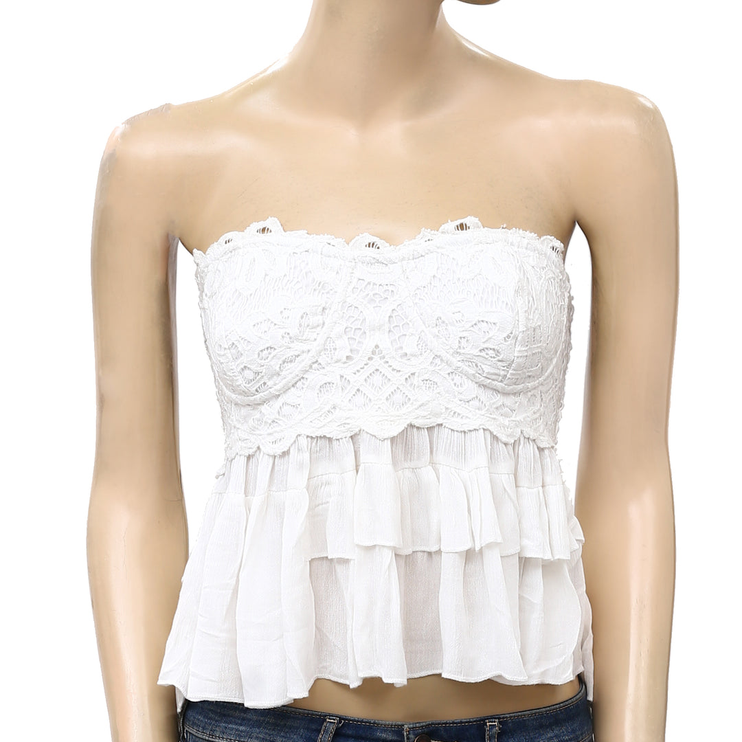 Intimately Free People Adella Corset Cami Tube Blouse Top