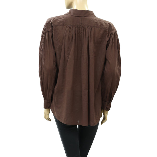 Nili Lotan Miles Tunic Shirt Top