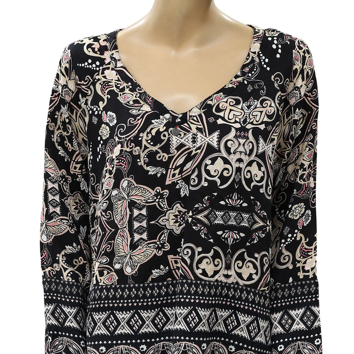 Odd Molly Anthropologie Odyssey Tunic Top