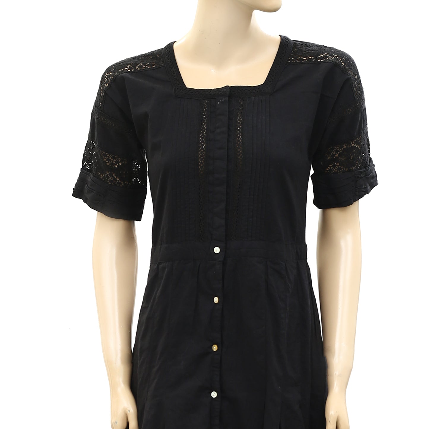 $325 LOVESHACKFANCY Edie Button-Down Maxi Dress