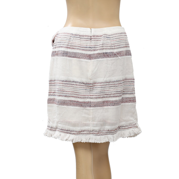 Holding Horses Anthropologie Avery Wrap Mini Skirt