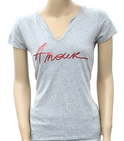 Zadig & Voltaire Tunisien MC Amour T-Shirt Top M