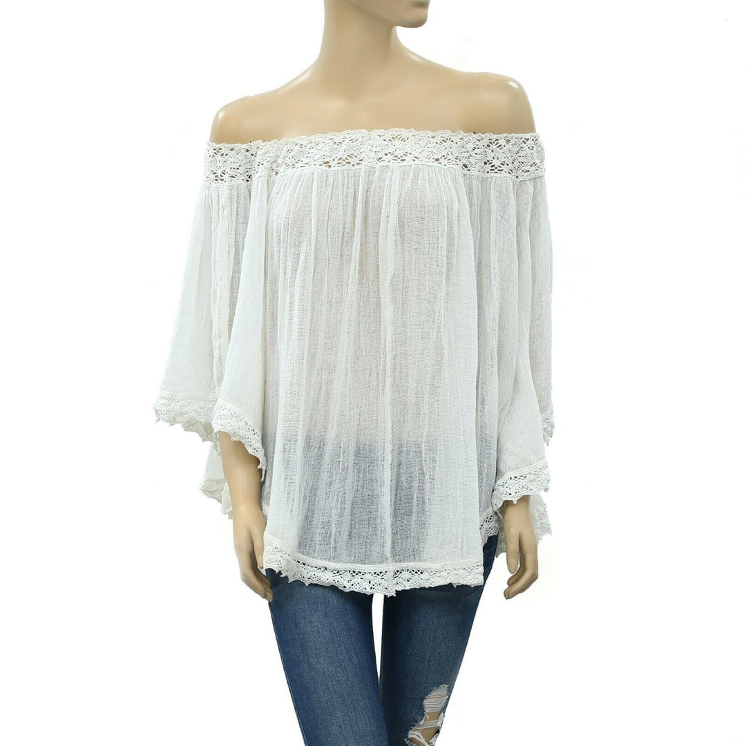 Denim & Supply Ralph Lauren Crochet Tunic Top