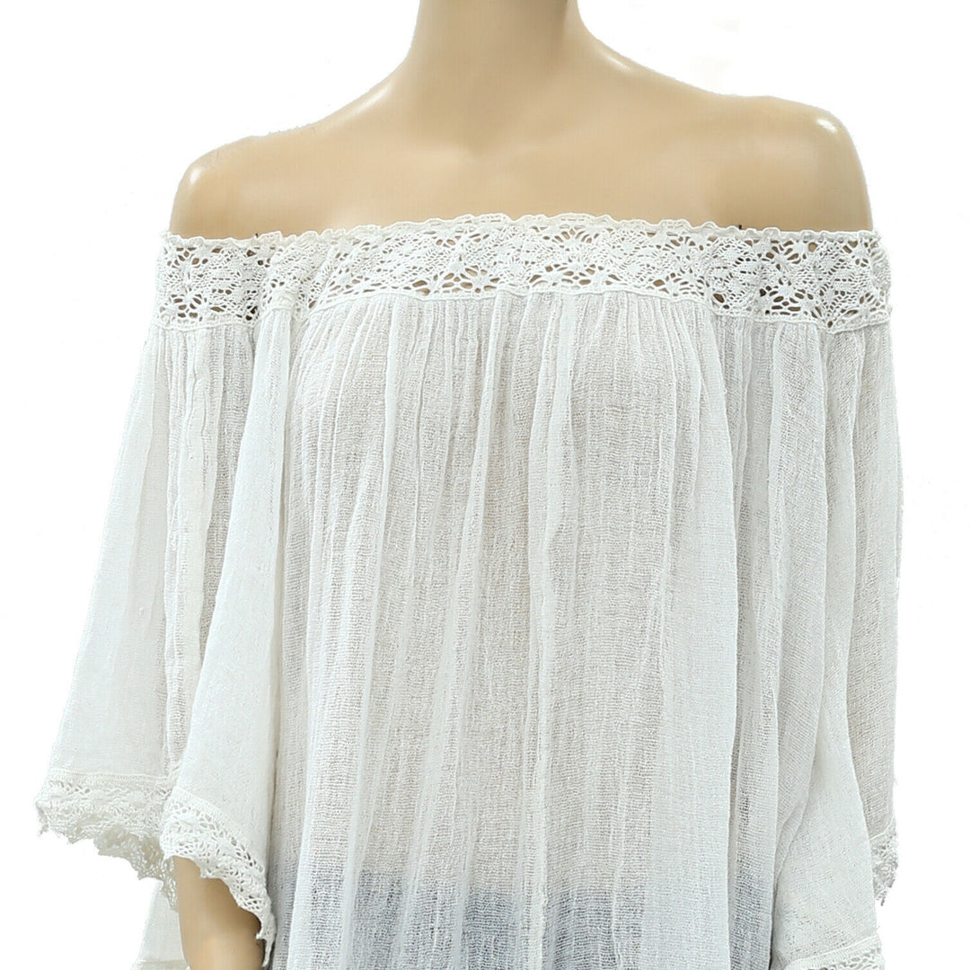 Denim & Supply Ralph Lauren Crochet Tunic Top