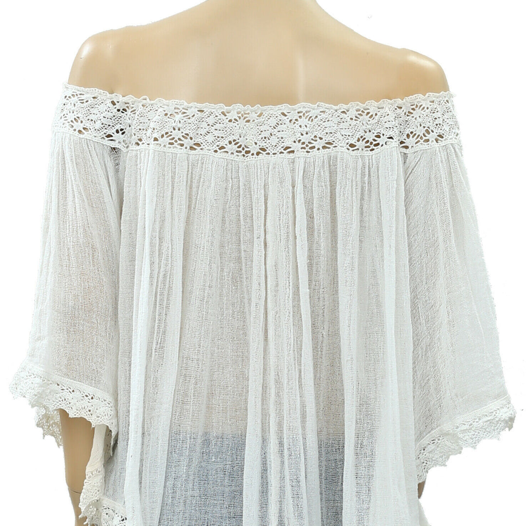 Denim & Supply Ralph Lauren Crochet Tunic Top