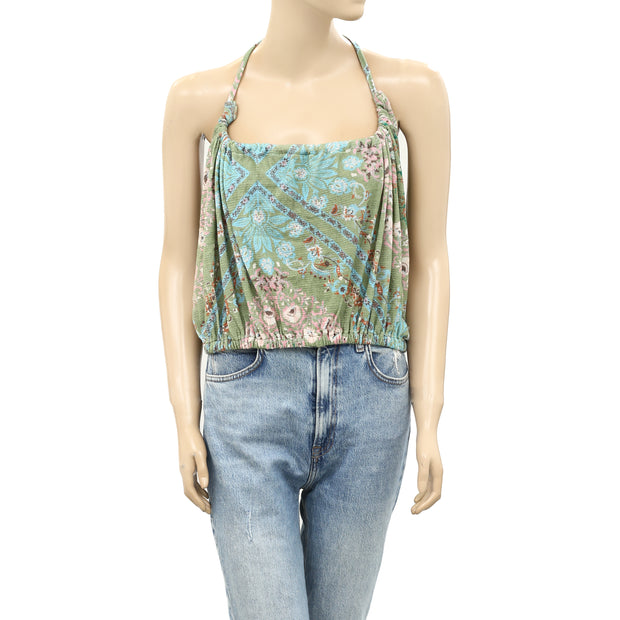 Free People Blowing Bubbles Blouse Top